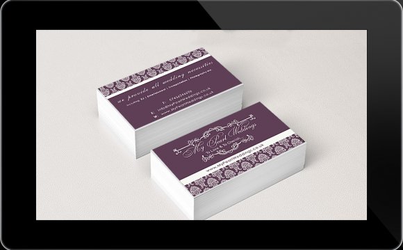 Business Card Design – Wedding