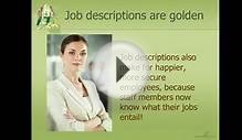 HR Management: Job Descriptions & Job Analysis